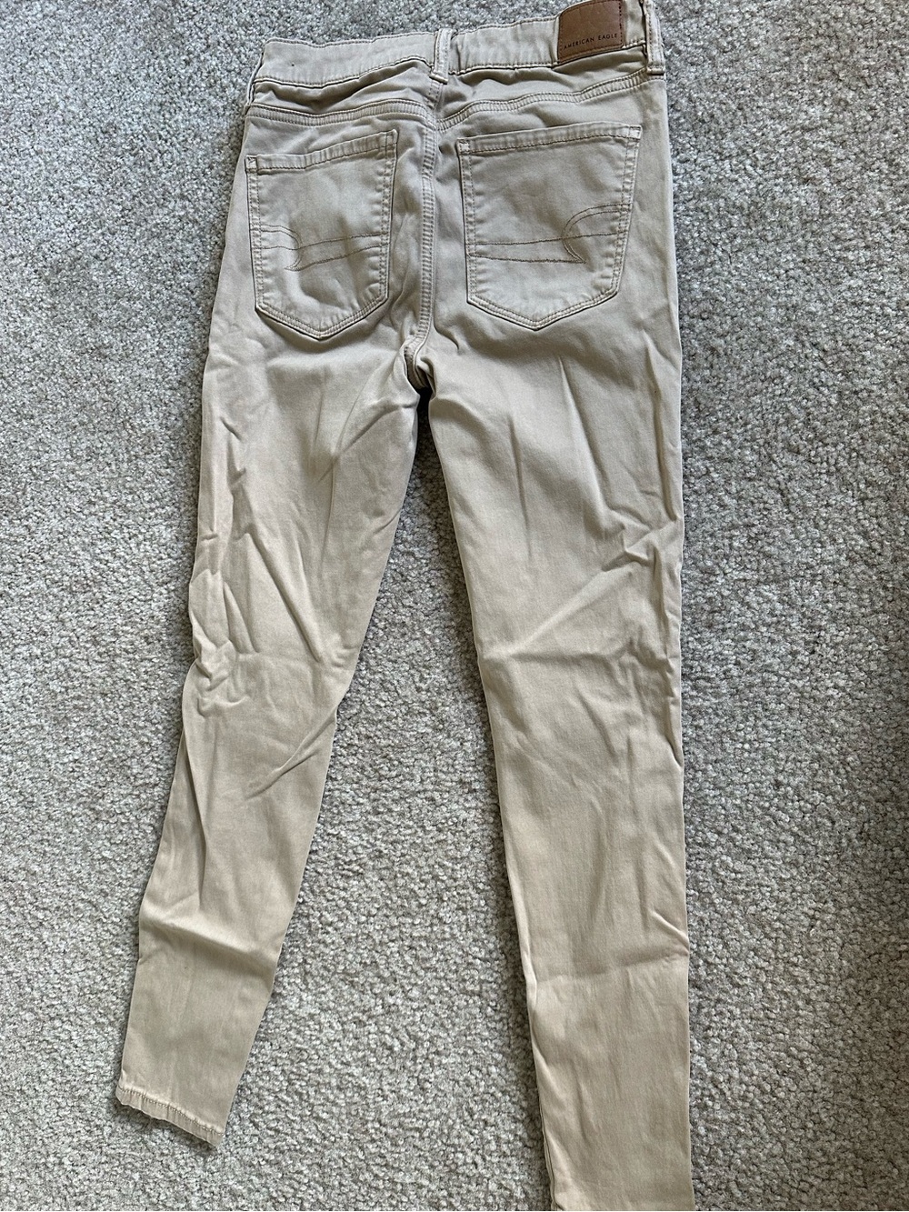 American Eagle Outfitters Beige Skinny Pants - Picture 4 of 4